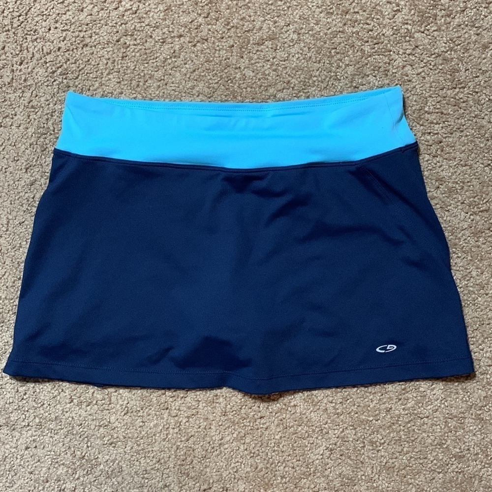 C9 by Champion Skort, size Small, light blue and dark blue, good condition